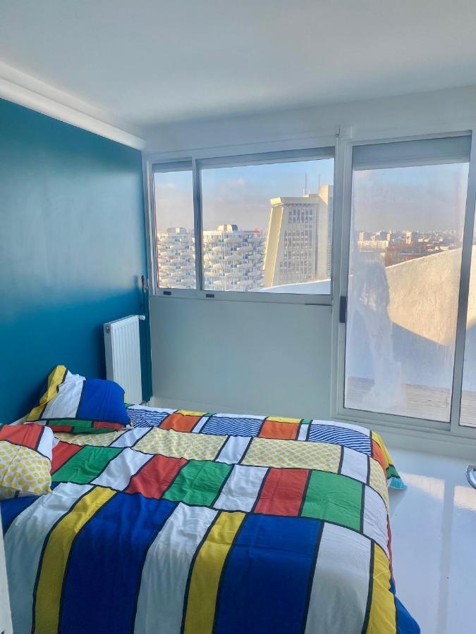 14Eme Et Der Etage "Arty" Avec 2 Chambres Et Vue Panoramique ! Créteil Екстериор снимка